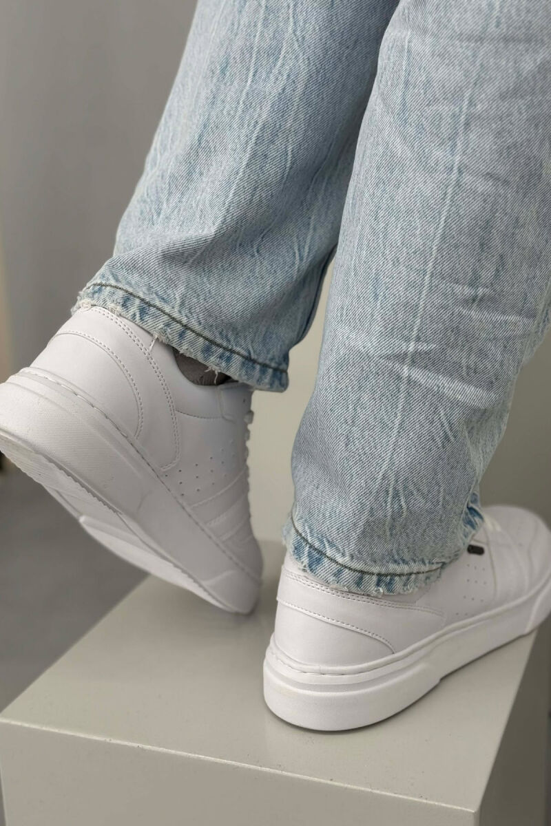 SIMPLE MEN SNEAKERS WHITE-E BARDHE - 4