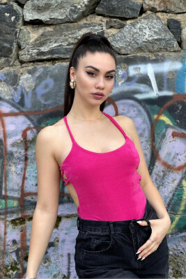 SIMPLE ONE COLOR WOMAN BODY FUCHSIA/CIKLAMI - KLAUDIO FASHION