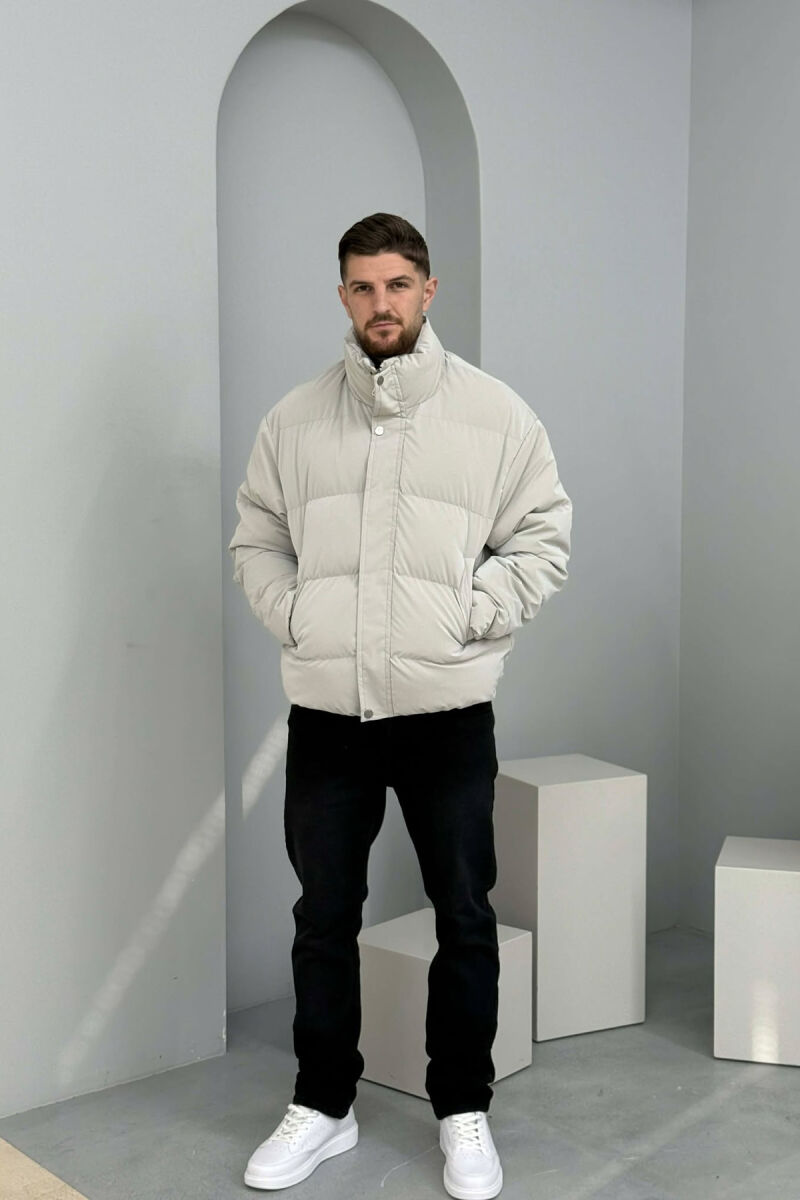 SIMPLE SHORT MEN PUFFER JACKET GREY/GRI - 6