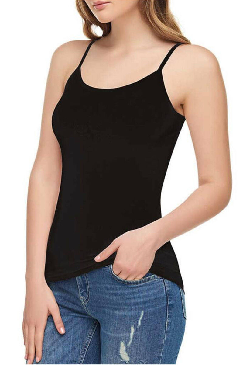 KANATJERE PËR FEMRA E THJESHTË NË NGJYRË TË ZEZË - 1