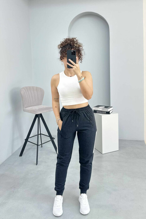 TUTA ME VIJA PËR FEMRA NË NGJYRËN GRI E ERRËT - KLAUDIO FASHION