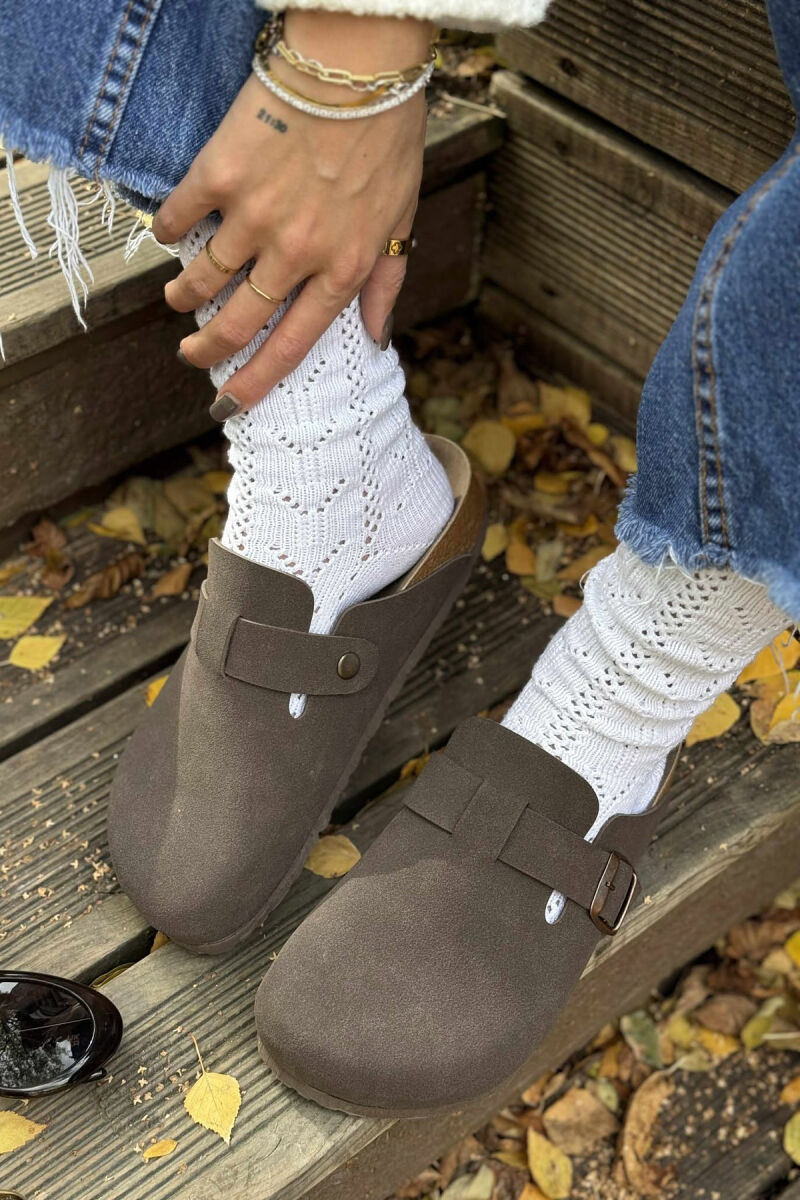 SIMPLE SUEDE WOMEN UGG DARK BROWN/KAE - 1