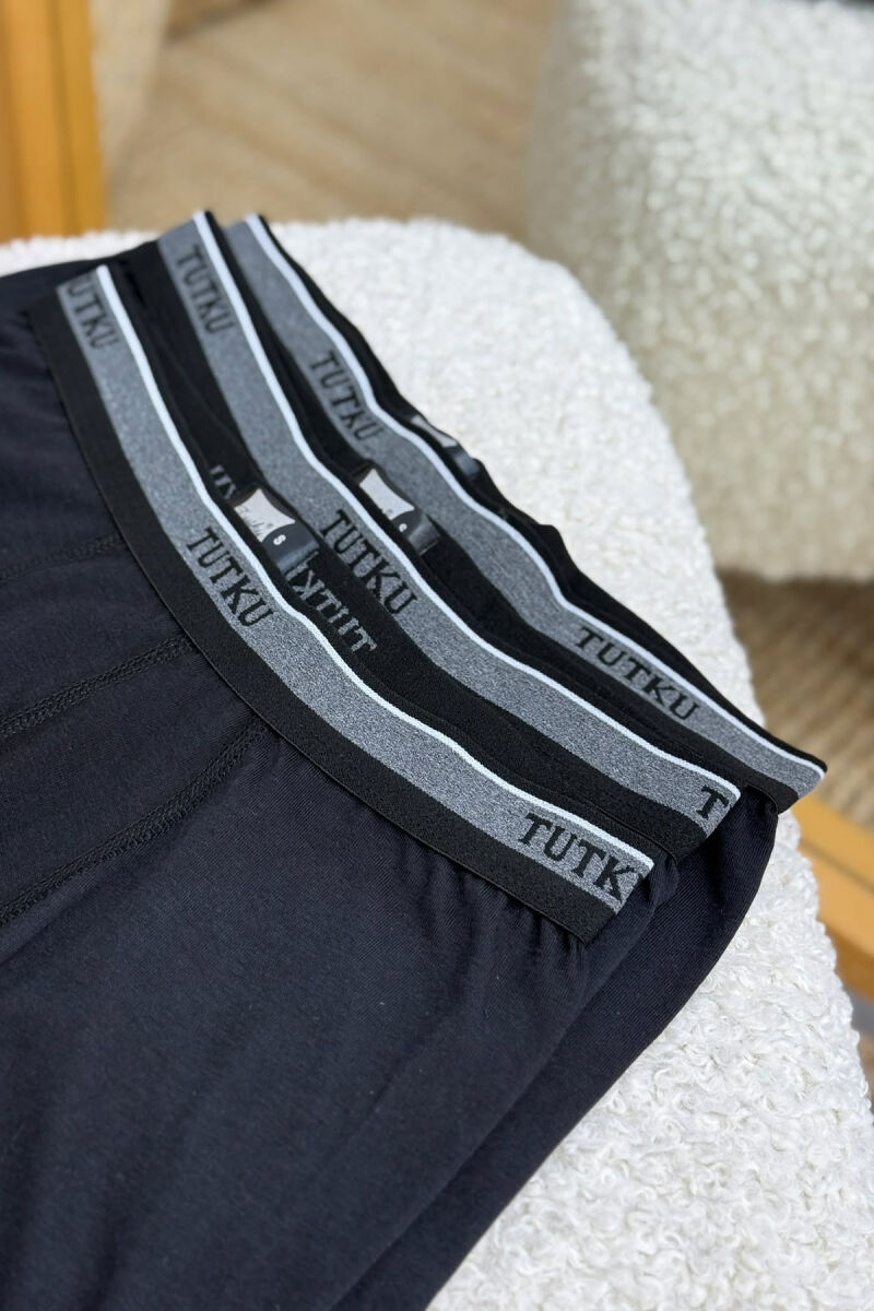 SIMPLE THREE PIECES MEN BOXES BLACK/ E ZEZE - 5