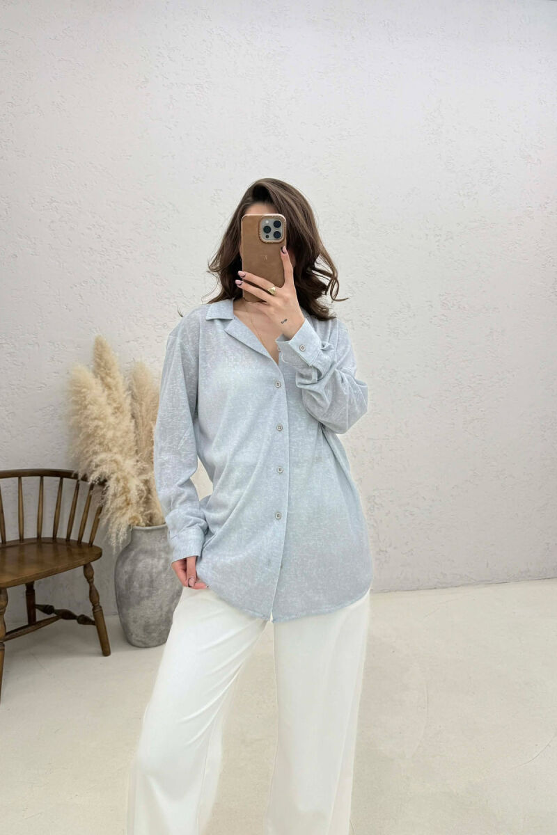 SIMPLE WOMAN SHIRT GREY/GRI - 1