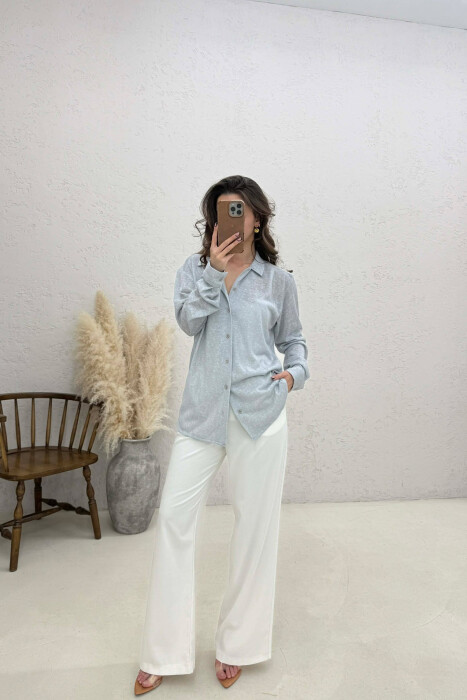 SIMPLE WOMAN SHIRT GREY/GRI - 3