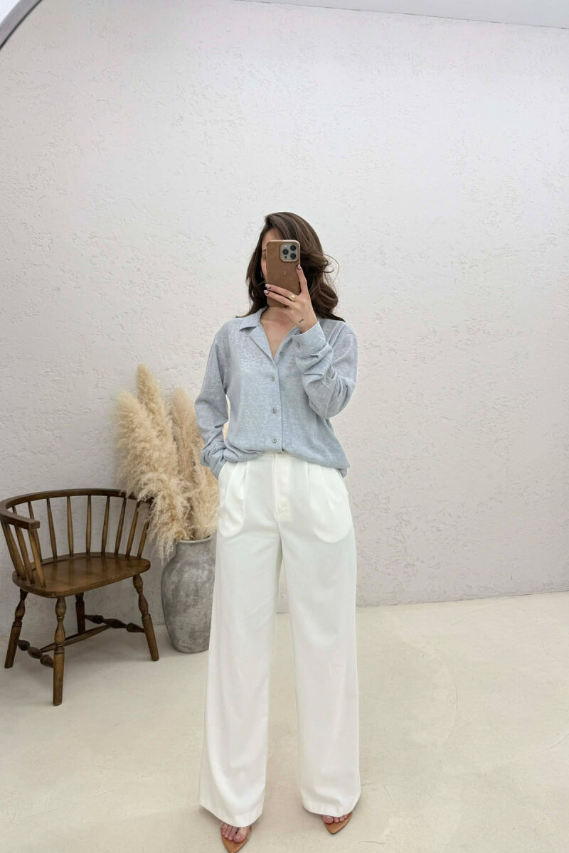 SIMPLE WOMAN SHIRT GREY/GRI - 4