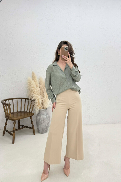 SIMPLE WOMAN SHIRT MINT/MENTE - 2