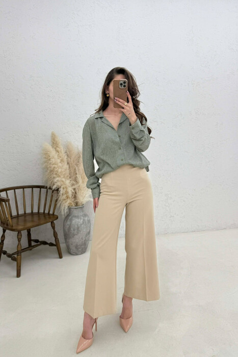 SIMPLE WOMAN SHIRT MINT/MENTE - 3