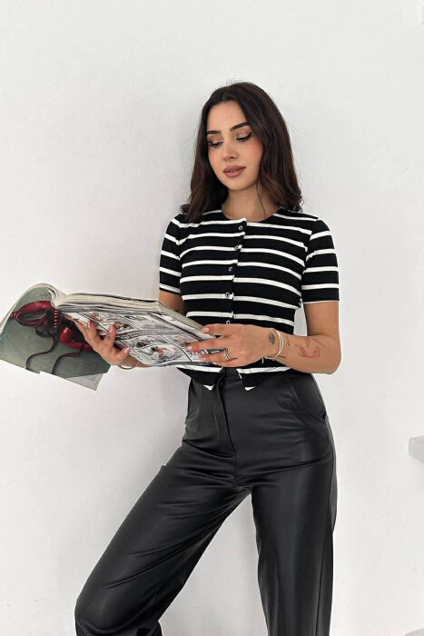 T-SHIRT ME DIZJAN VIJASH PER FEMRA NE NGJYRE TE ZEZE - 2