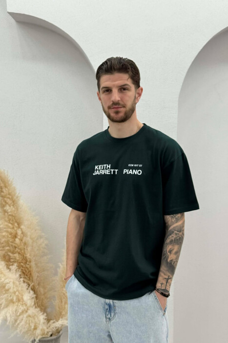 T-SHIRT ME IMAZH PARA & PAS PER MSHKUJ NE NGJYRE GRI TE ERRET - 1