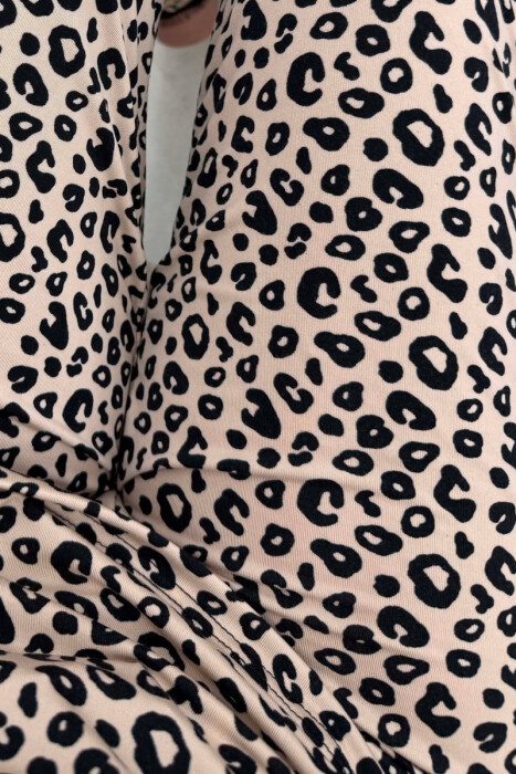 TANK TOP+TROUSERS STRIPED WOMEN PYJAMAS LEO/LEOPARD - 5