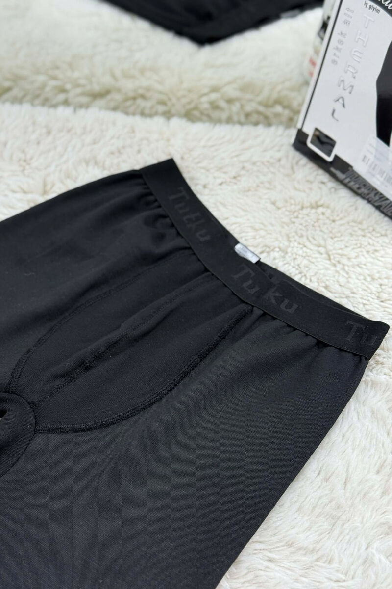 THERMAL LEGGINGS MEN BLACK/ E ZEZE - 4
