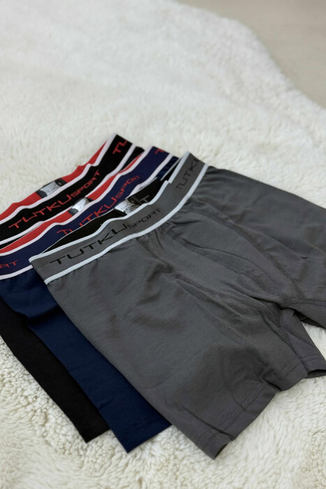 THREE PIECES SIMPLE ELASTAN MEN BOXES MULTIPLE/SHNGJ - 4