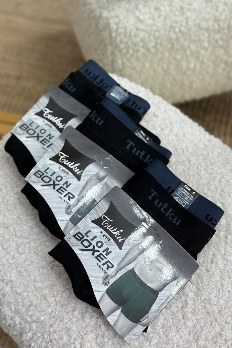 THREE PIECES SIMPLE MEN BOXES BLACK/ E ZEZE - 1