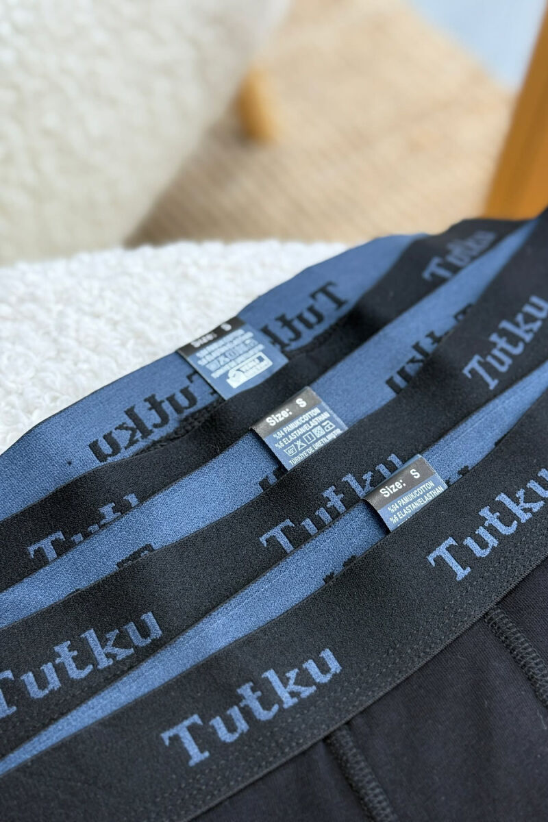 THREE PIECES SIMPLE MEN BOXES BLACK/ E ZEZE - 5