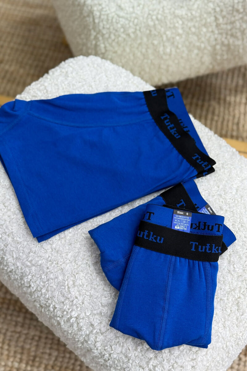 THREE PIECES SIMPLE MEN BOXES BLUE/BLU - 3