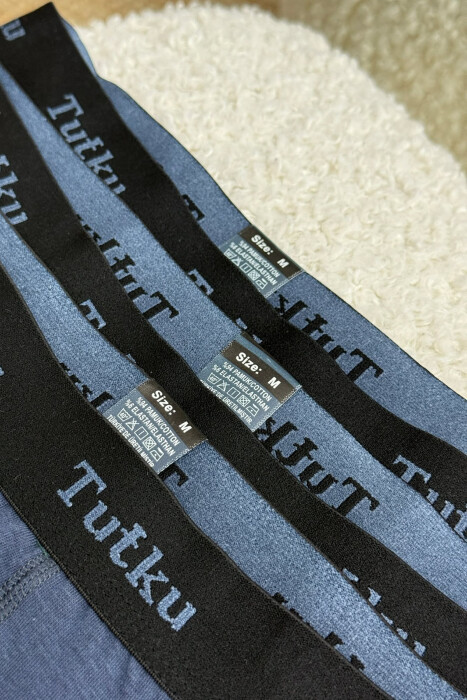 THREE PIECES SIMPLE MEN BOXES DARK GREY/GEE - 6