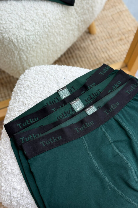 THREE PIECES SIMPLE MEN BOXES GREEN/JESHILE - 4