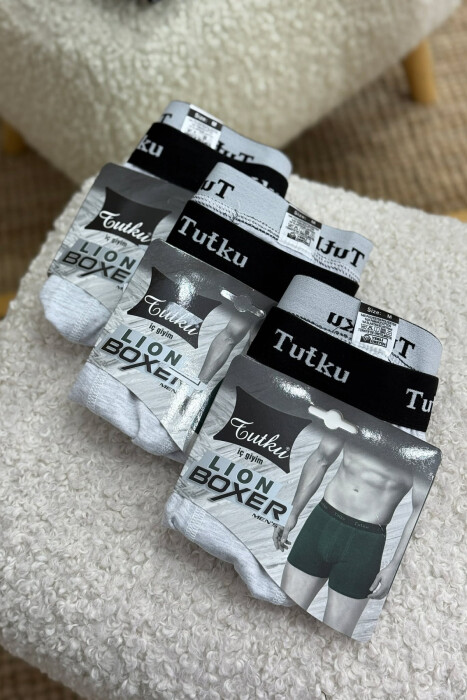 THREE PIECES SIMPLE MEN BOXES LIGHT GREY/GZ - 1