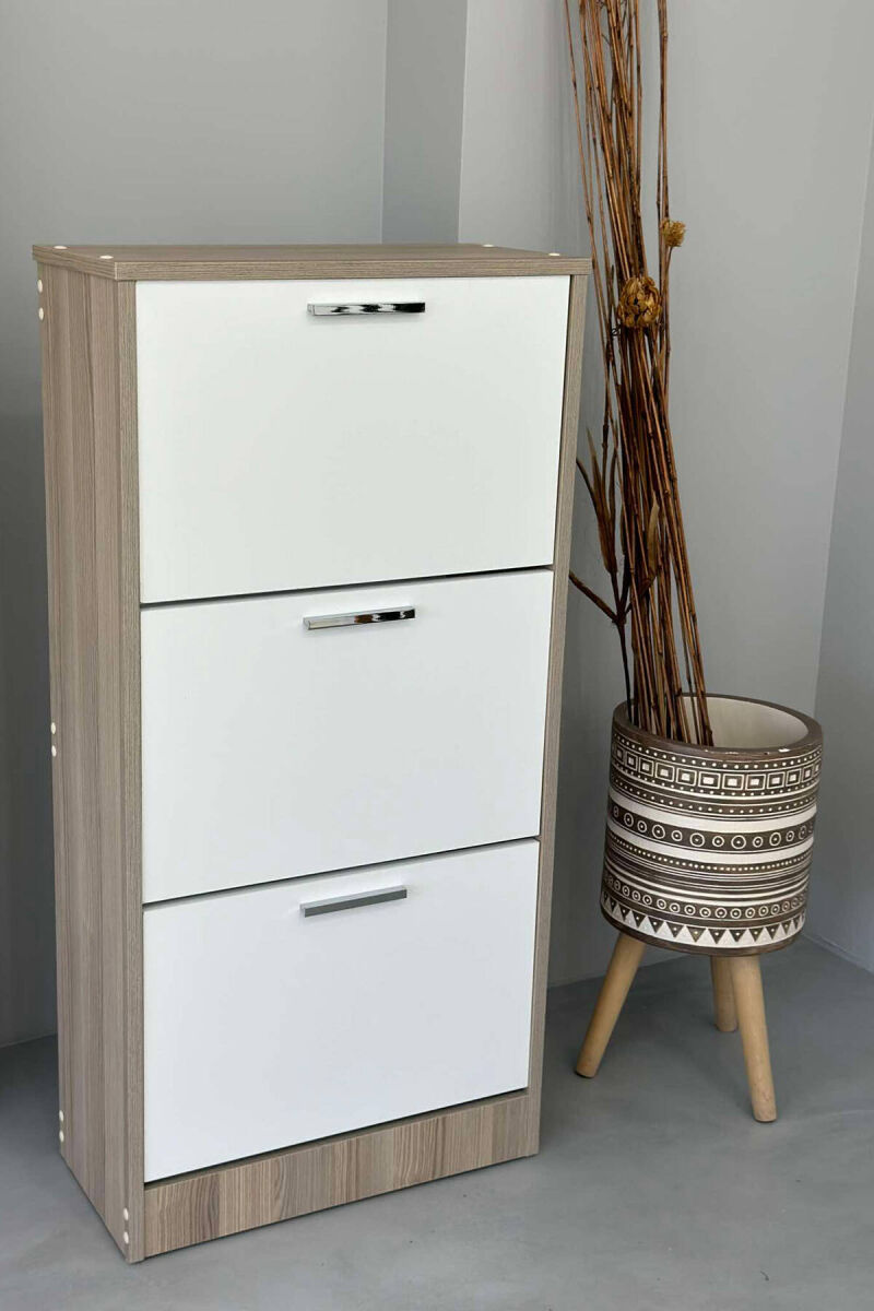 THREE TIER SHOE SHELF BEIGE/BEZHE - 4