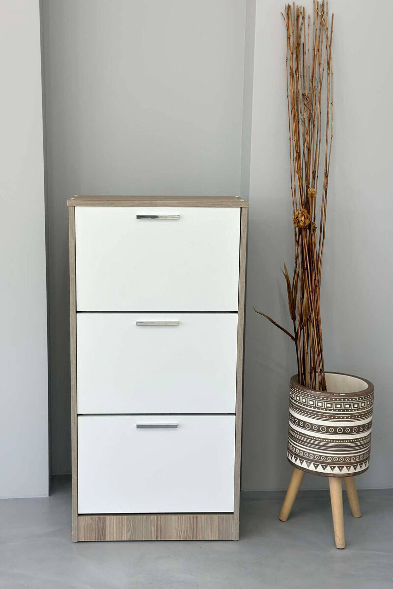 THREE TIER SHOE SHELF BEIGE/BEZHE - 5