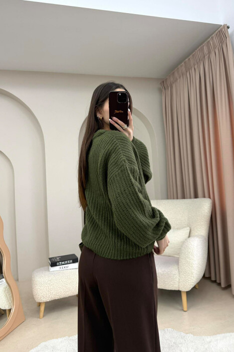 TRIKO E THJESHTE ME VIJA PER FEMRA NE NGJYRE JESHILE - 2