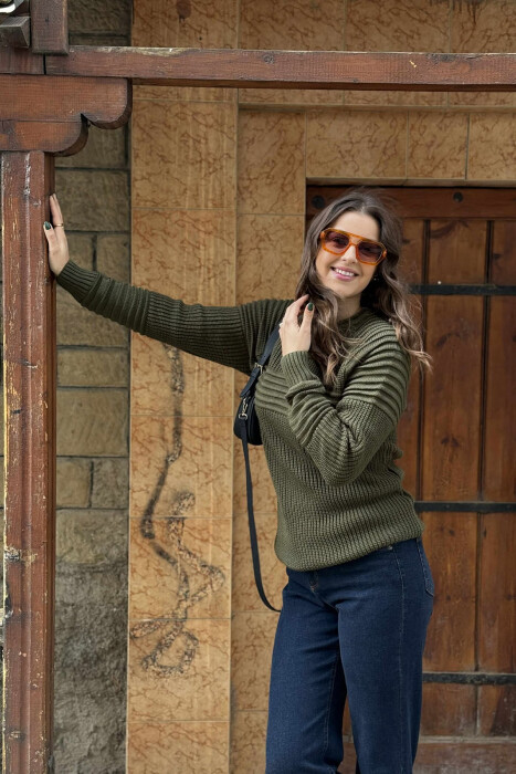 TRIKO E THJESHTE PER FEMRA NE NGJYRE JESHILE TE ERRET - 2