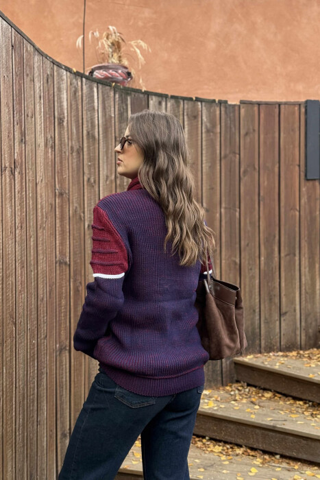 TRIKO ME JAKE GOLF ME DETAJIN E LIDHSEVE PER FEMRA NE NGJYRE LEJLA - 3