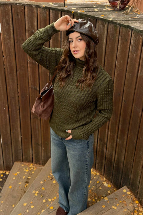 TRIKO NJE NGJYRESHE ME JAKE GOLF PER FEMRA NE NGJYRE JESHILE - 2