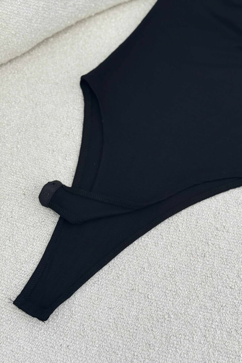 TURTLE NECK SLEEVELESS ONE COLOR WOMEN BODY BLACK/ E ZEZE - 9