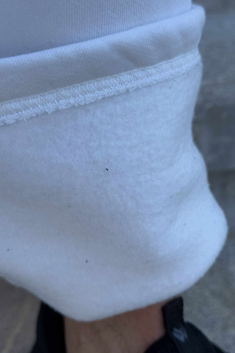 TUTA ME PUSH ME DETAJIN E XHEPIT PËR MESHKUJ NË NGJYRËN E BARDHË - 5