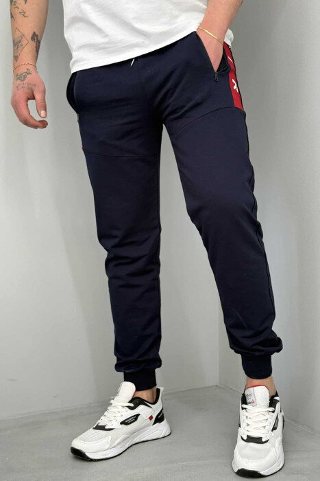 TUTA PAMBUKU PËR MESHKUJ NË NGJYRË BLU - KLAUDIO FASHION