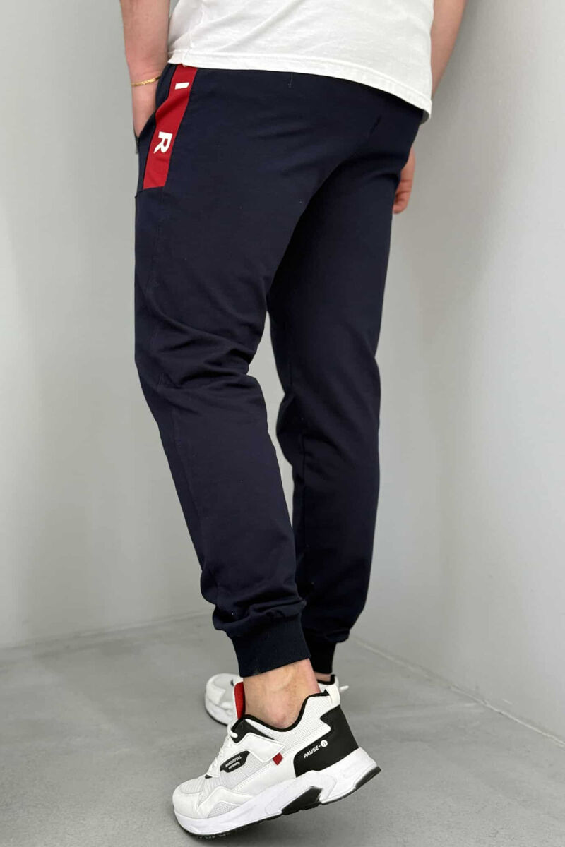 TUTA PAMBUKU PËR MESHKUJ NË NGJYRË BLU - 2