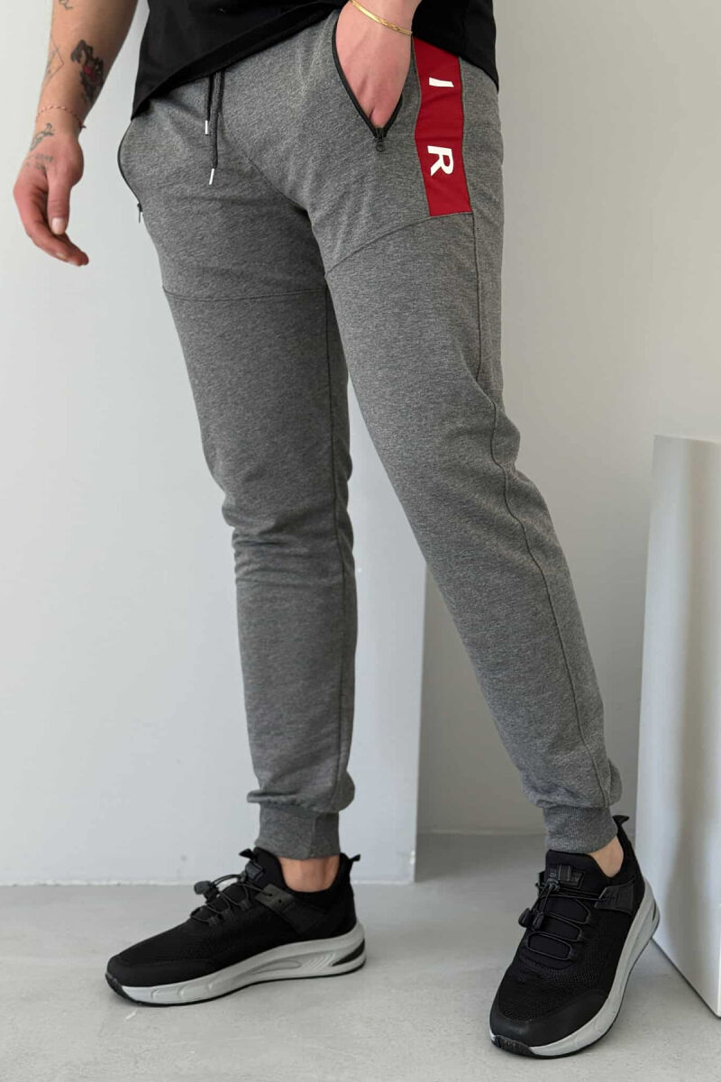 TUTA PAMBUKU PËR MESHKUJ NË NGJYRË GRI TË ERRËT - 2