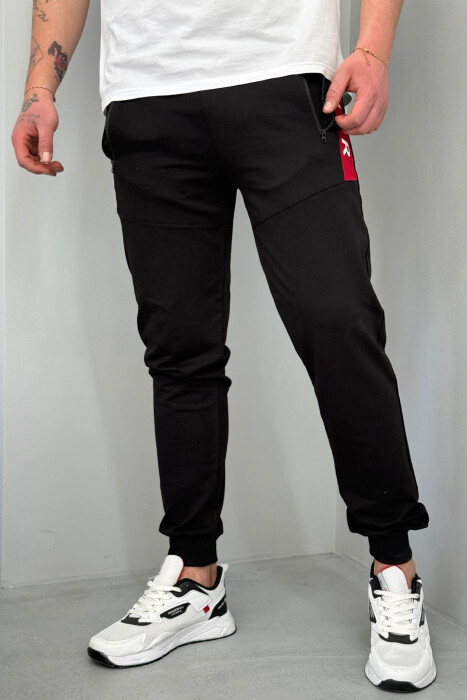 TUTA PAMBUKU PËR MESHKUJ NË NGJYRË TË ZEZE - KLAUDIO FASHION