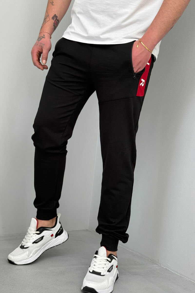 TUTA PAMBUKU PËR MESHKUJ NË NGJYRË TË ZEZE - 3