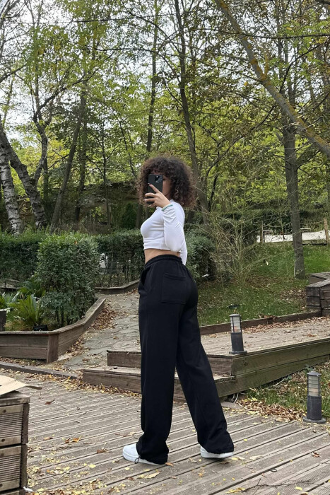 TUTA TË THJESHTA ME SHKRIME TË VOGLA PËE FEMRA NË NGJYRË TË ZEZË - 3