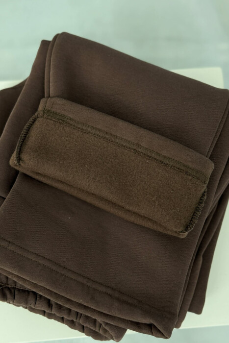 TUTA TE THJESHTA NJE NGJYRESHE ME PUSH PER FEMRA NE NGJYRE KAFE - 6