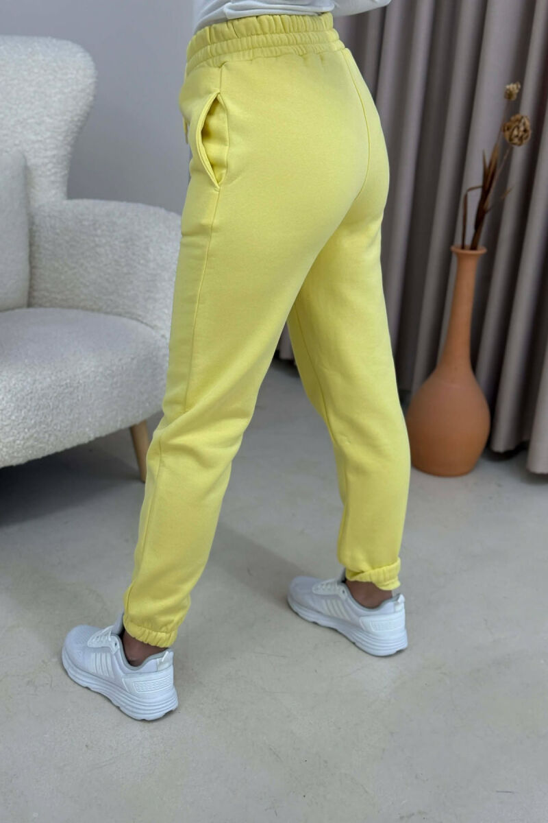 TUTA TË THJESHTA NJË NGJYRËSHE PËR FEMRA NGJYRË TË VERDHË - 3