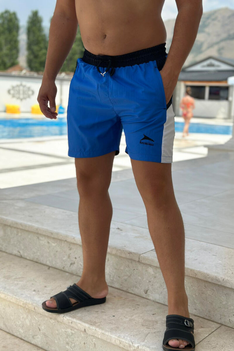 TWO COLORS MAN SWIM WEAR BLUE/BLU - 1