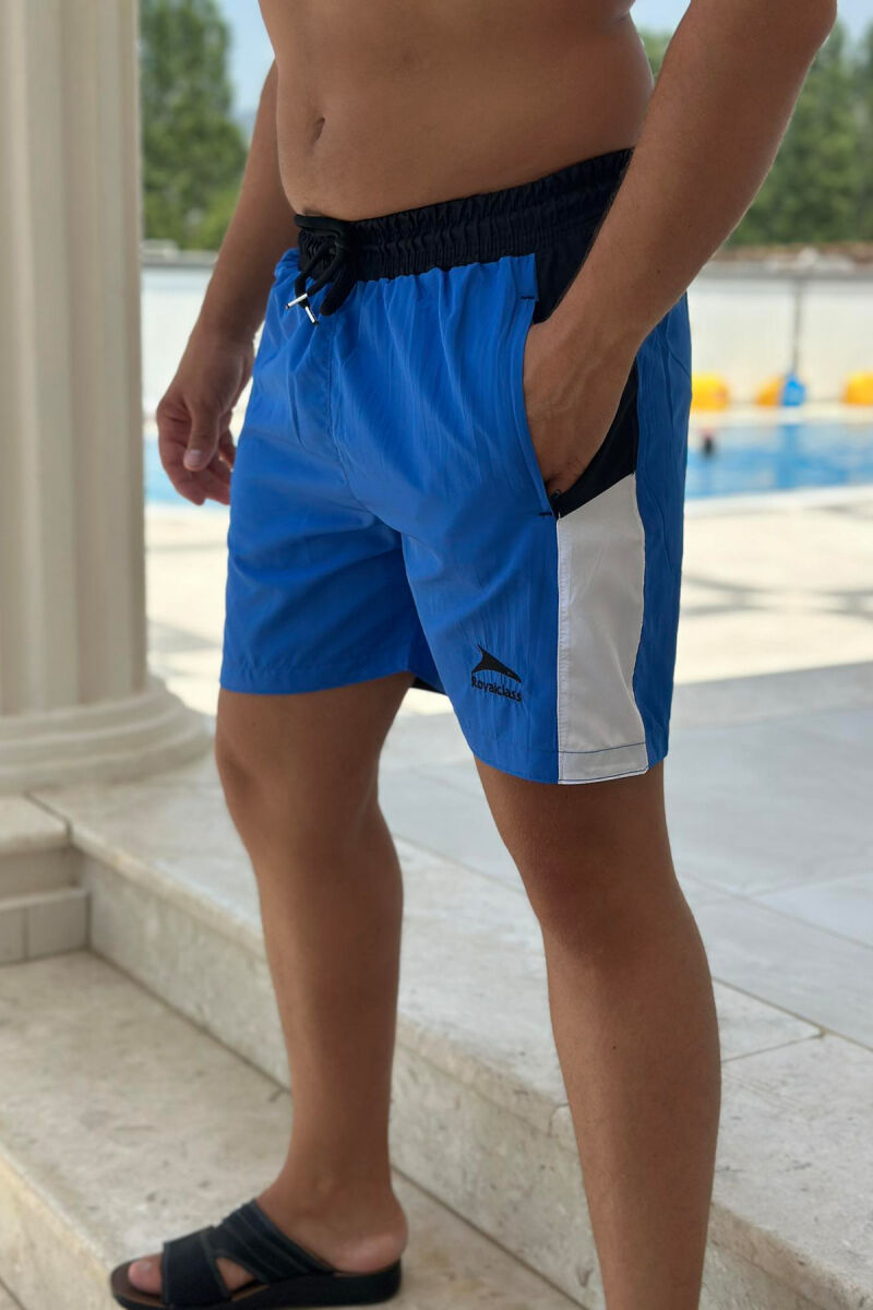 TWO COLORS MAN SWIM WEAR BLUE/BLU - 3