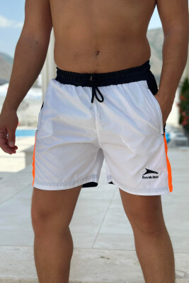 TWO COLORS MAN SWIM WEAR WHITE-E BARDHE 