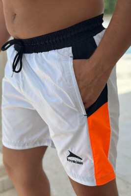 TWO COLORS MAN SWIM WEAR WHITE-E BARDHE - 2