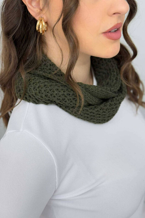 TWO PIECE SET UNISEX SCARFS GREEN/JESHILE - KLAUDIO FASHION