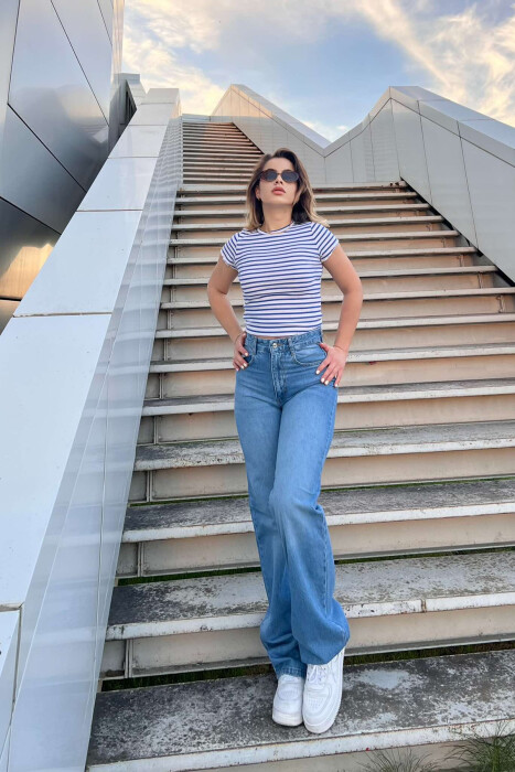 XHINSE NJË NGJYRËSHE TË GJËRA PËR FEMRA NË NGJYRËN BLU 