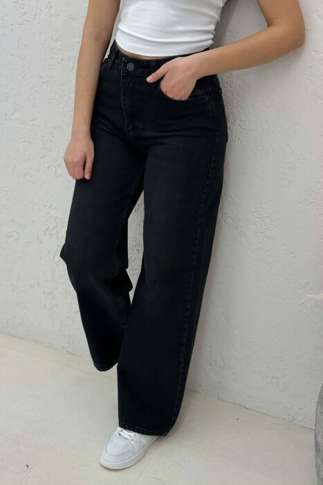 WIDE LEG WOMAN JEANS BLACK/ E ZEZE - 2