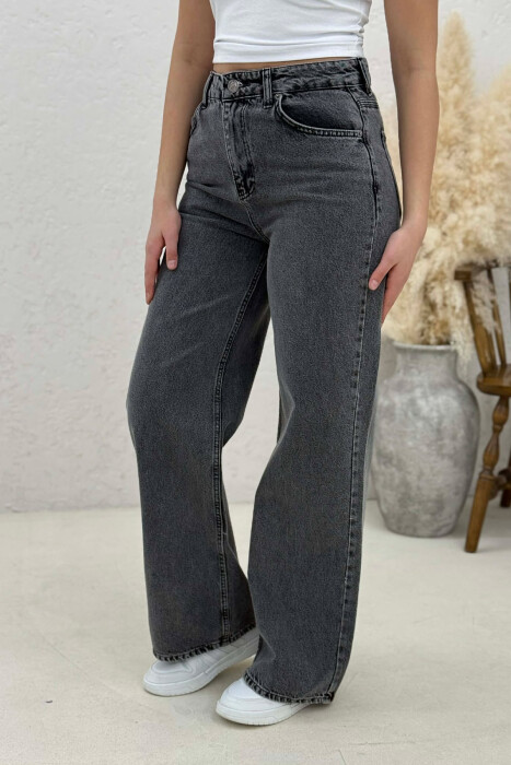WIDE LEG WOMAN JEANS GREY/GRI - 2