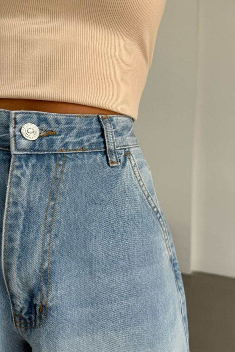 WIDE LEG WOMEN JEANS LIGHTBLUE/BZ - 2