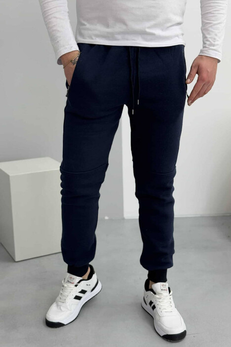 WRITTINGS MEN FLUFFY SWEATPANTS BLUE/BLU - 1