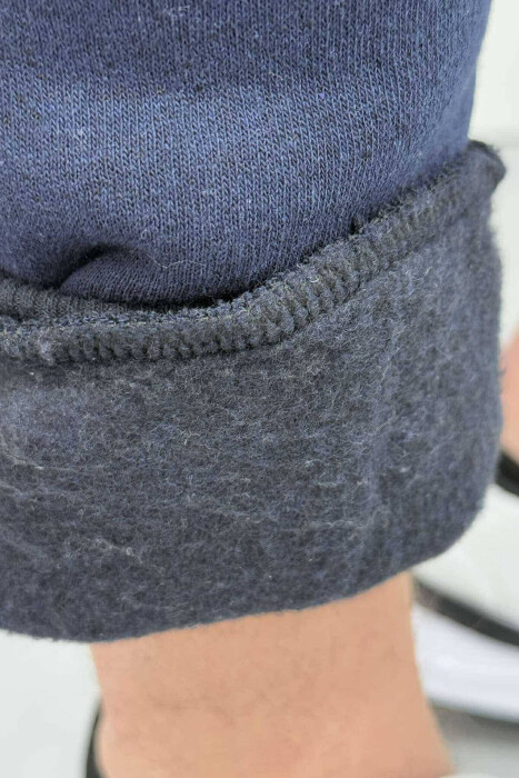 WRITTINGS MEN FLUFFY SWEATPANTS BLUE/BLU - 3